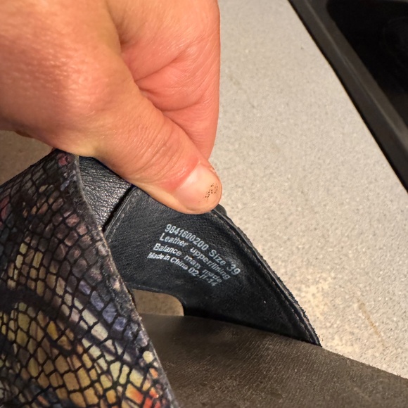 Dansko heeled sandals women’s size 9 eu 39 - Picture 2 of 3